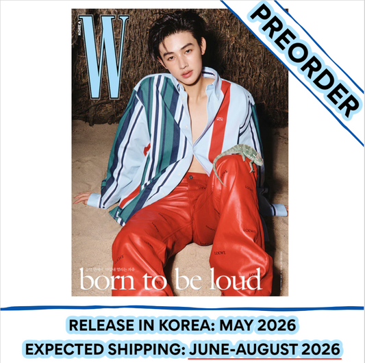 [PREORDER] CORTIS - W MAGAZINE VOLUME 6 ISSUE COVER C