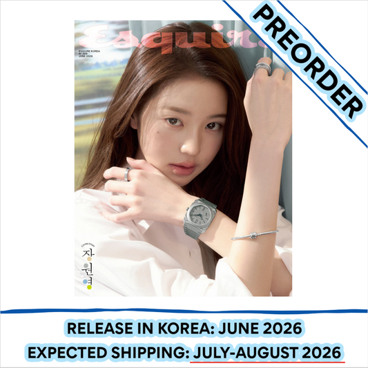 [PREORDER] IVE JANG WONYOUNG - ESQUIRE MAGAZINE 2026 JUNE ISSUE COVER D
