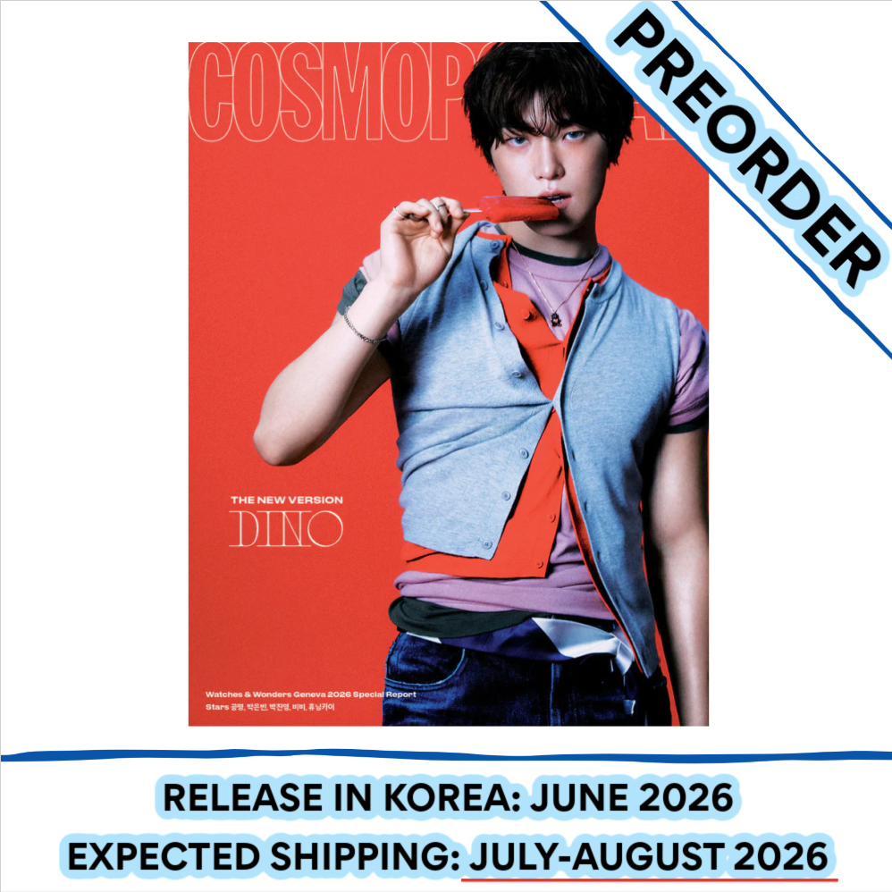[PREORDER] SEVENTEEN DINO - COSMOPOLITAN MAGAZINE 2026 JUNE ISSUE COVER C