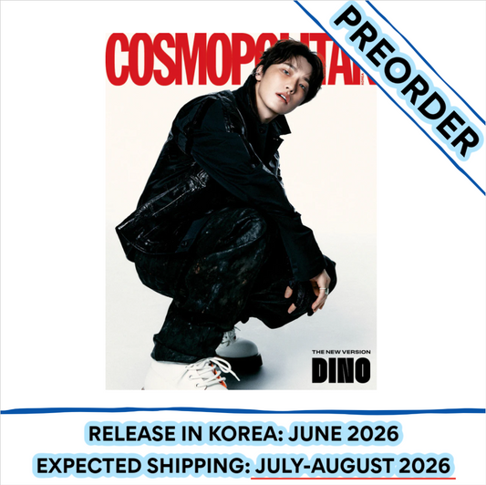 [PREORDER] SEVENTEEN DINO - COSMOPOLITAN MAGAZINE 2026 JUNE ISSUE COVER D