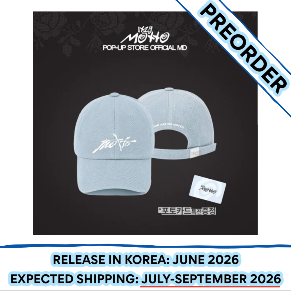 [PREORDER] ITZY - MOTTO POP UP OFFICIAL MD BALL CAP