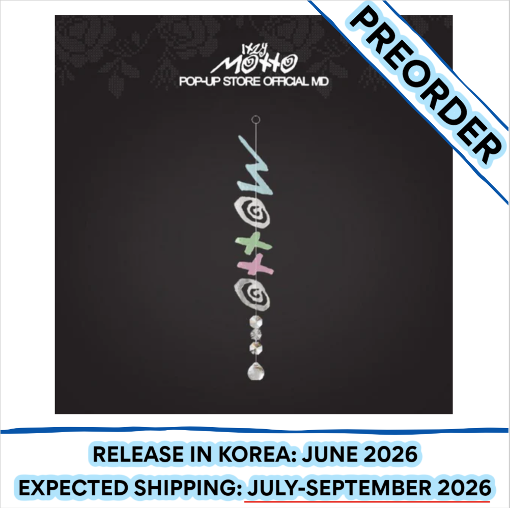 [PREORDER] ITZY - MOTTO POP UP OFFICIAL MD DIY ACRYLIC SUNCATCHER