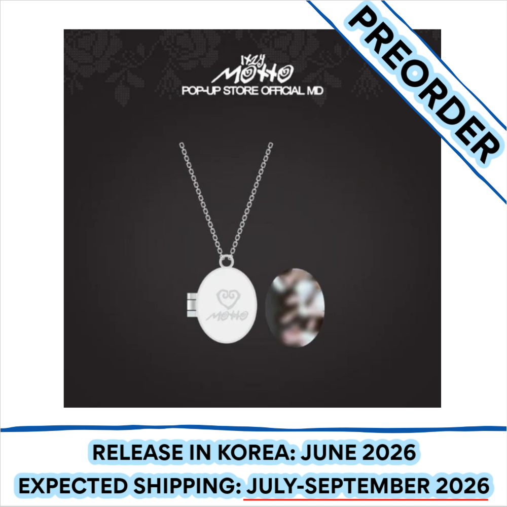 [PREORDER] ITZY - MOTTO POP UP OFFICIAL MD ENGRAVED PENDANT NECKLACE