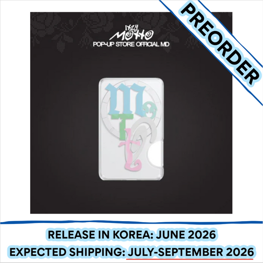 [PREORDER] ITZY - MOTTO POP UP OFFICIAL MD CLEAR MAGNETIC CARD CASE