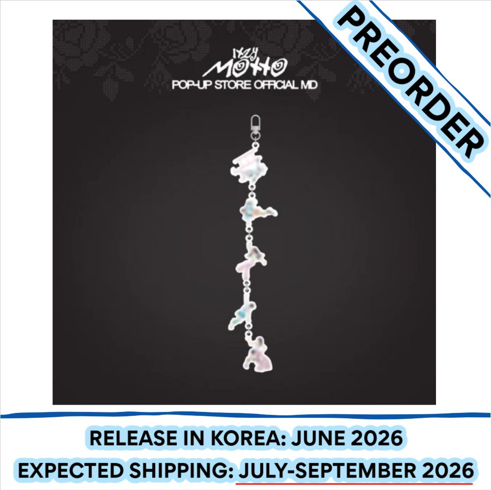 [PREORDER] ITZY - MOTTO POP UP OFFICIAL MD LADDER DANGLING KEYRING