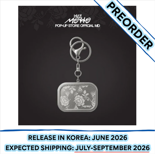 [PREORDER] ITZY - MOTTO POP UP OFFICIAL MD MINI TIN CASE KEYRING