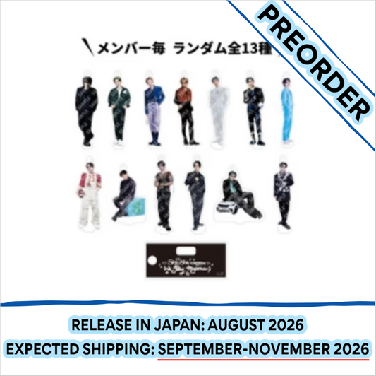[PREORDER] STRAY KIDS - WE STAY, TOGETHER EXHIBITION OFFICIAL MD RANDOM MINI ACRYLIC STAND CHARM (Random)