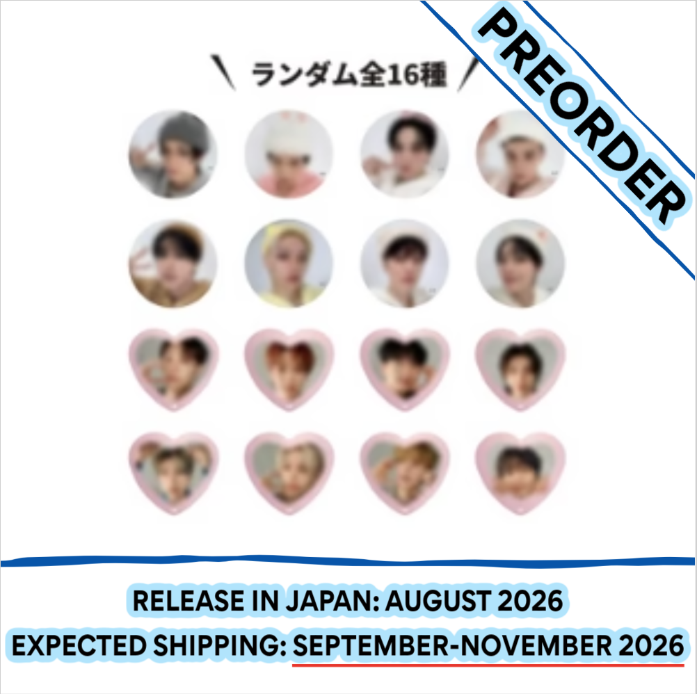 [PREORDER] STRAY KIDS - WE STAY, TOGETHER EXHIBITION OFFICIAL MD RANDOM CAN BADGE