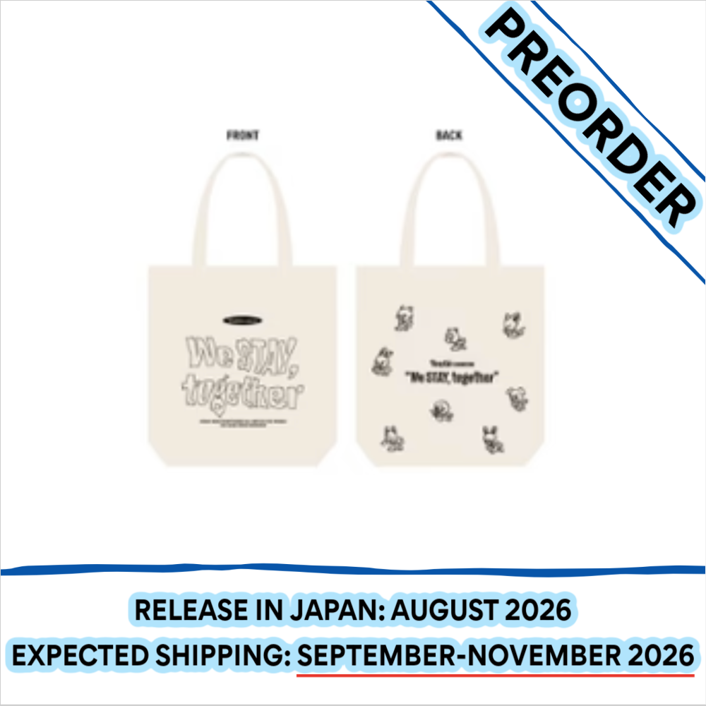 [PREORDER] STRAY KIDS - WE STAY, TOGETHER EXHIBITION OFFICIAL MD TOTE BAG