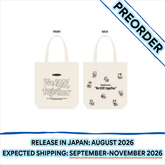 [PREORDER] STRAY KIDS - WE STAY, TOGETHER EXHIBITION OFFICIAL MD TOTE BAG