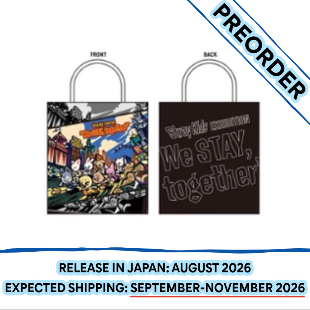 [PREORDER] STRAY KIDS - WE STAY, TOGETHER EXHIBITION OFFICIAL MD PAPER SHOPPING BAG (L)