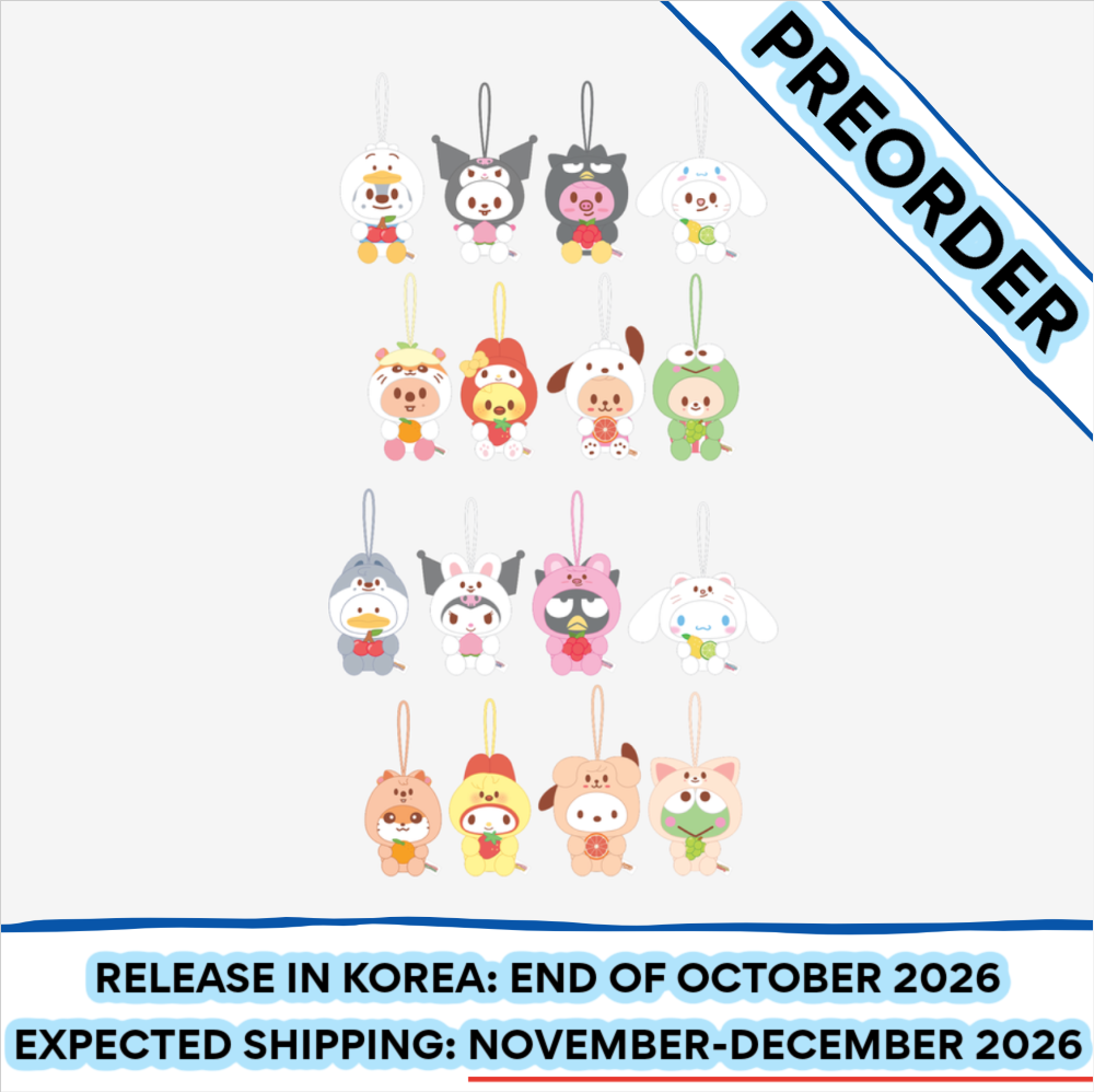[PREORDER] [SHIPS IN NOV-DEC] Stray Kids - [2026 SKZOO X SANRIO CHARACTERS OFFICIAL MD] SCENT PLUSH (Type Choice)