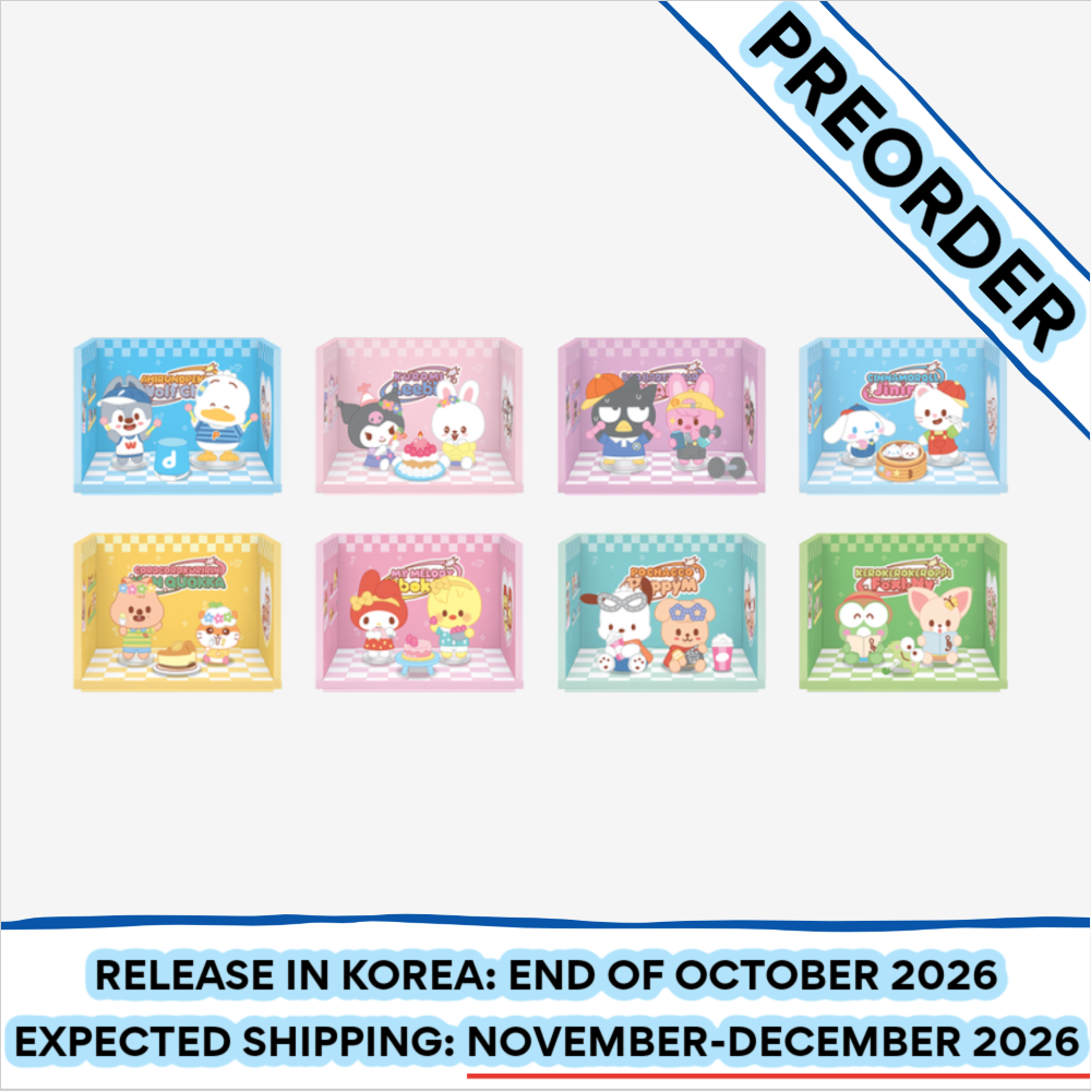 [PREORDER] [SHIPS IN NOV-DEC] Stray Kids - [2026 SKZOO X SANRIO CHARACTERS OFFICIAL MD] ROOM FIGURE (Type Choice)