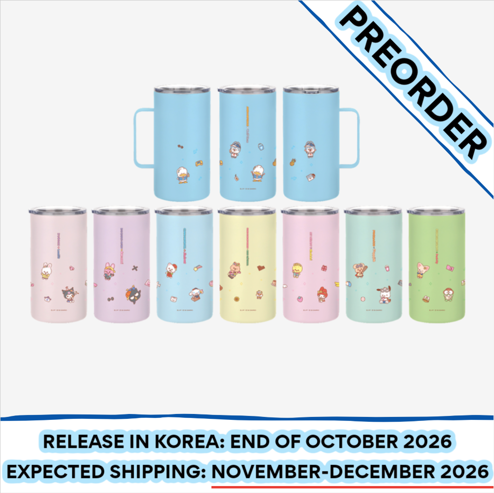 [PREORDER] [SHIPS IN NOV-DEC] Stray Kids - [2026 SKZOO X SANRIO CHARACTERS OFFICIAL MD] TUMBLER (Type Choice)