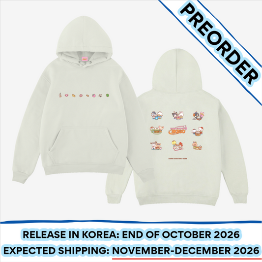 [PREORDER] [SHIPS IN NOV-DEC] Stray Kids - [2026 SKZOO X SANRIO CHARACTERS OFFICIAL MD] HOODIE (ONE SIZE)