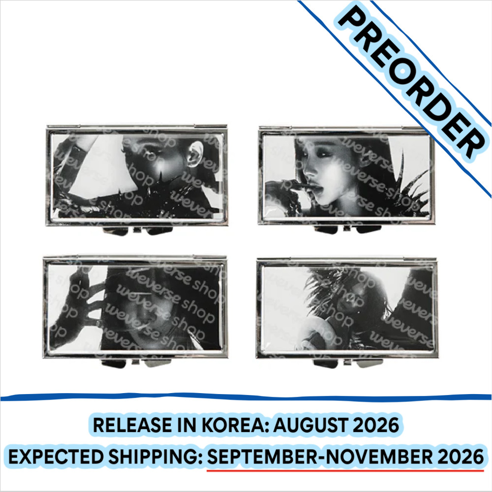 [PREORDER] [SHIPS IN SEPT-NOV] AESPA - [AESPA WEEK MAKE IT LEMONADE OFFICIAL MD] METAL CASE (Member Choice)