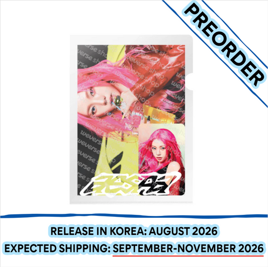 [PREORDER] [SHIPS IN SEPT-NOV] AESPA - [AESPA WEEK MAKE IT LEMONADE OFFICIAL MD] POSTCARD + HOLOGRAM PHOTO CARD SET (LEMONADE Ver.) (Member Choice)