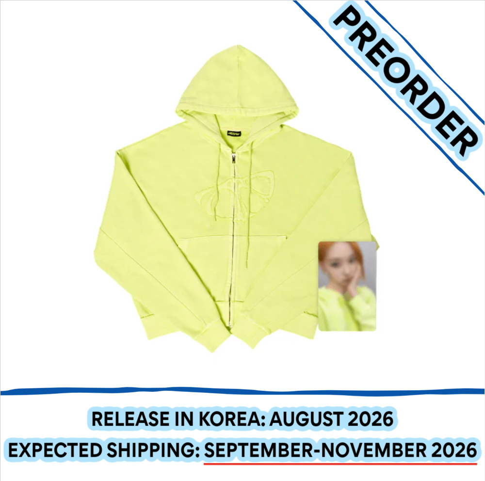 [PREORDER] [SHIPS IN SEPT-NOV] AESPA - [AESPA WEEK MAKE IT LEMONADE OFFICIAL MD] CROPPED ZIP-UP HOODIE SET (Member Choice)