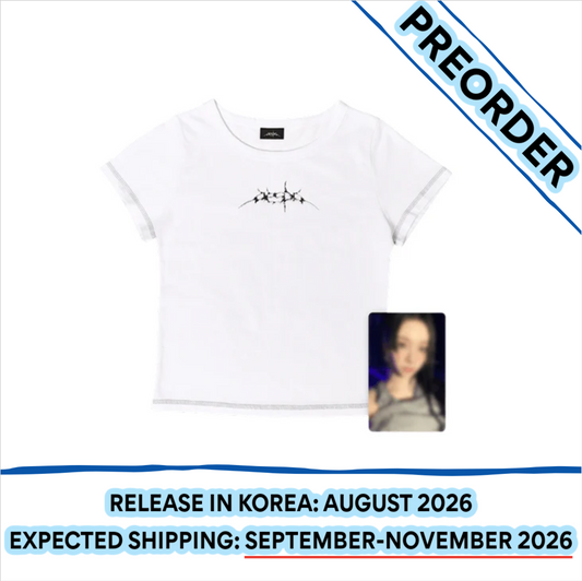 [PREORDER] [SHIPS IN SEPT-NOV] AESPA - [AESPA WEEK MAKE IT LEMONADE OFFICIAL MD] T-SHIRT SET (WDA Ver.) (Member Choice)