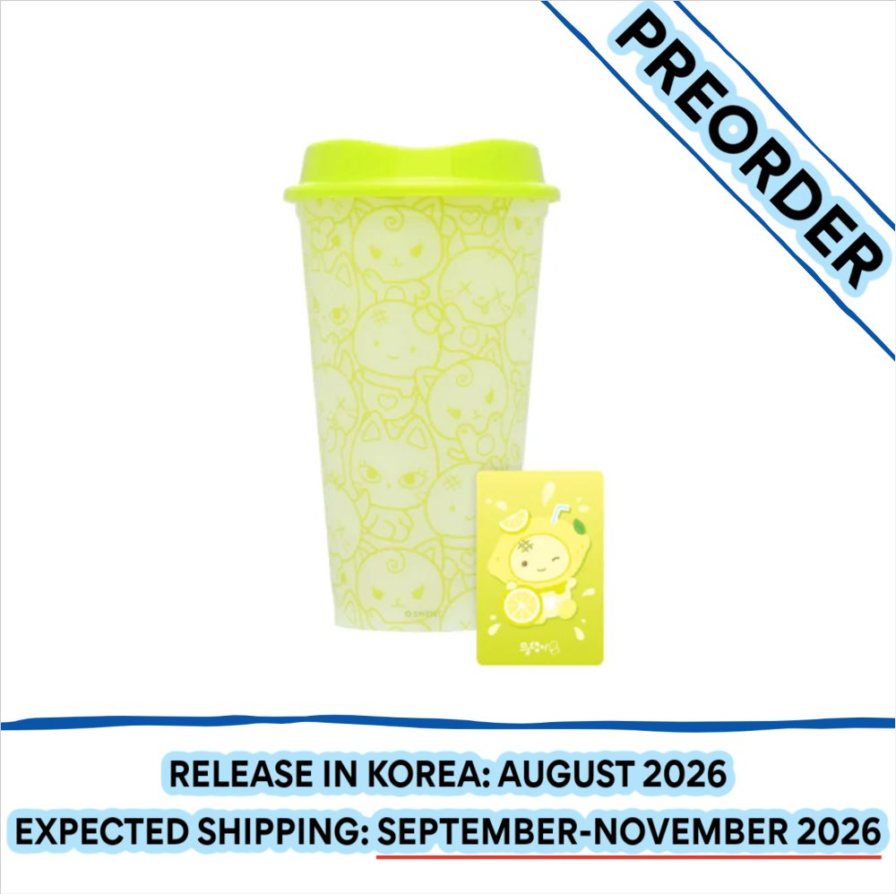 [PREORDER] [SHIPS IN SEPT-NOV] AESPA - [AESPA WEEK MAKE IT LEMONADE OFFICIAL MD] COLOR CHANGING REUSABLE CUP SET (Member Choice)