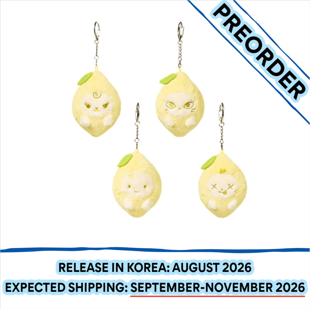 [PREORDER] [SHIPS IN SEPT-NOV] AESPA - [AESPA WEEK MAKE IT LEMONADE OFFICIAL MD] LEMONADE DOLL KEYRING (Member Choice)
