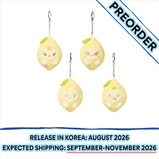 [PREORDER] [SHIPS IN SEPT-NOV] AESPA - [AESPA WEEK MAKE IT LEMONADE OFFICIAL MD] LEMONADE DOLL KEYRING (Member Choice)