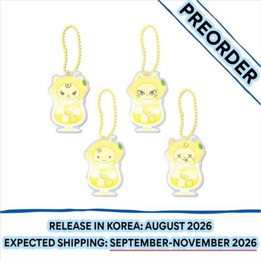 [PREORDER] [SHIPS IN SEPT-NOV] AESPA - [AESPA WEEK MAKE IT LEMONADE OFFICIAL MD] RANDOM MINI ACRYLIC SHAKER KEYRING