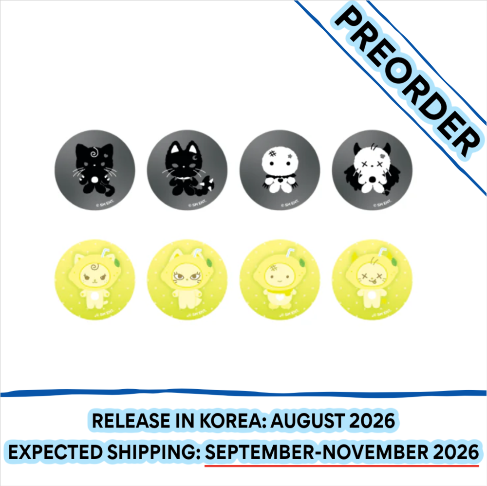 [PREORDER] [SHIPS IN SEPT-NOV] AESPA - [AESPA WEEK MAKE IT LEMONADE OFFICIAL MD] RANDOM LENTICULAR PIN BUTTON