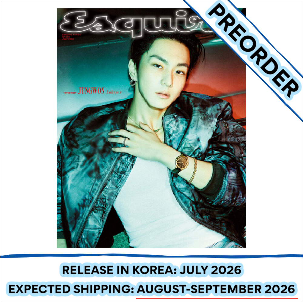[PREORDER] [SHIPS IN AUG-SEPT] ESQUIRE 2026 July Cover : ENHYPEN JUNGWON, NI-KI (Type Choice)