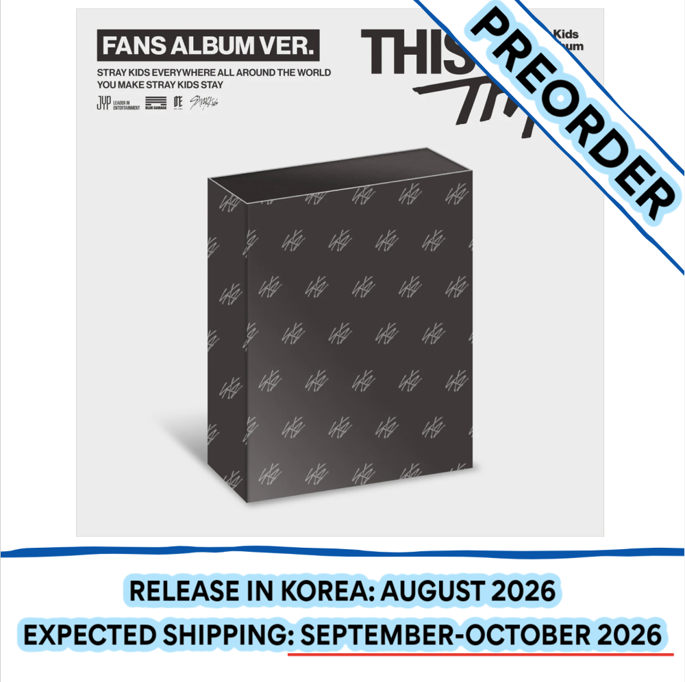 [PREORDER] [SHIPS IN SEPT-OCT] Stray Kids -  10TH MINI ALBUM 'THIS & THAT' FANS ALBUM Ver. (POB Choice)