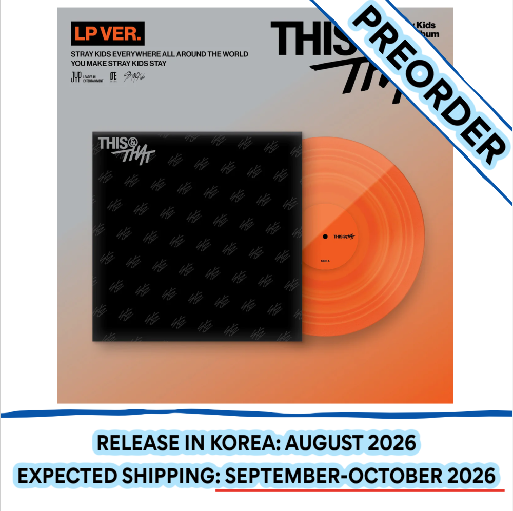 [PREORDER] [SHIPS IN SEPT-OCT] Stray Kids - 10TH MINI ALBUM 'THIS & THAT' LP Ver. (POB Choice)