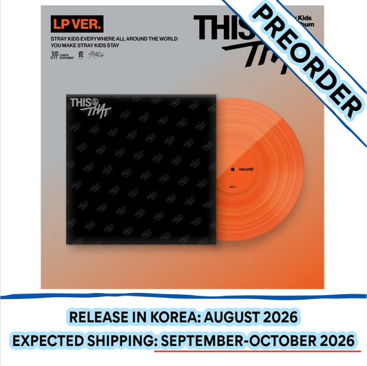 [PREORDER] [SHIPS IN SEPT-OCT] Stray Kids - 10TH MINI ALBUM 'THIS & THAT' LP Ver. (POB Choice)