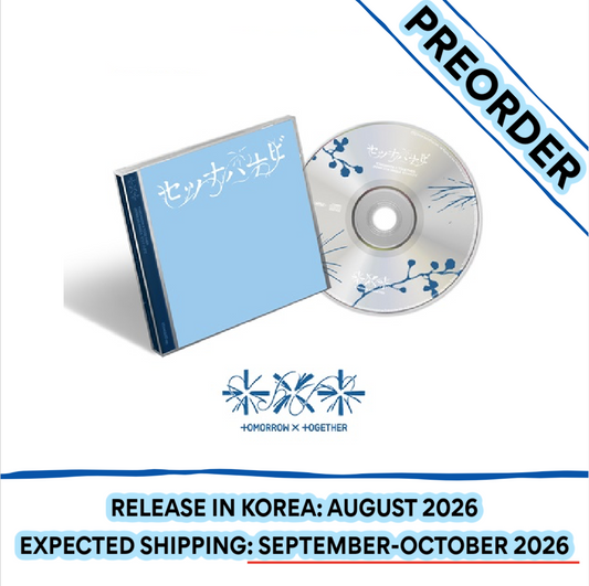 [PREORDER] [SHIPS IN SEPT-OCT] TXT – JP 5th SINGLE [Setsuna Hanabi] (Standard Edition)