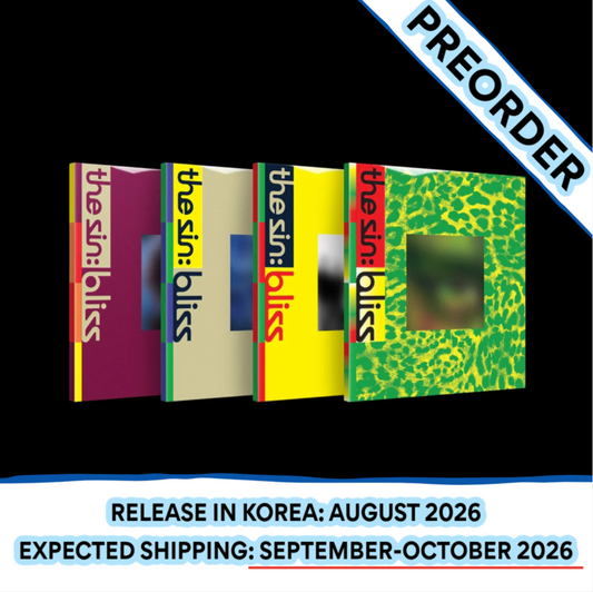 [PREORDER] [SHIPS IN SEPT-OCT] ENHYPEN - THE SIN : BLISS 8TH MINI ALBUM Standard Ver. (Version & POB Choice)