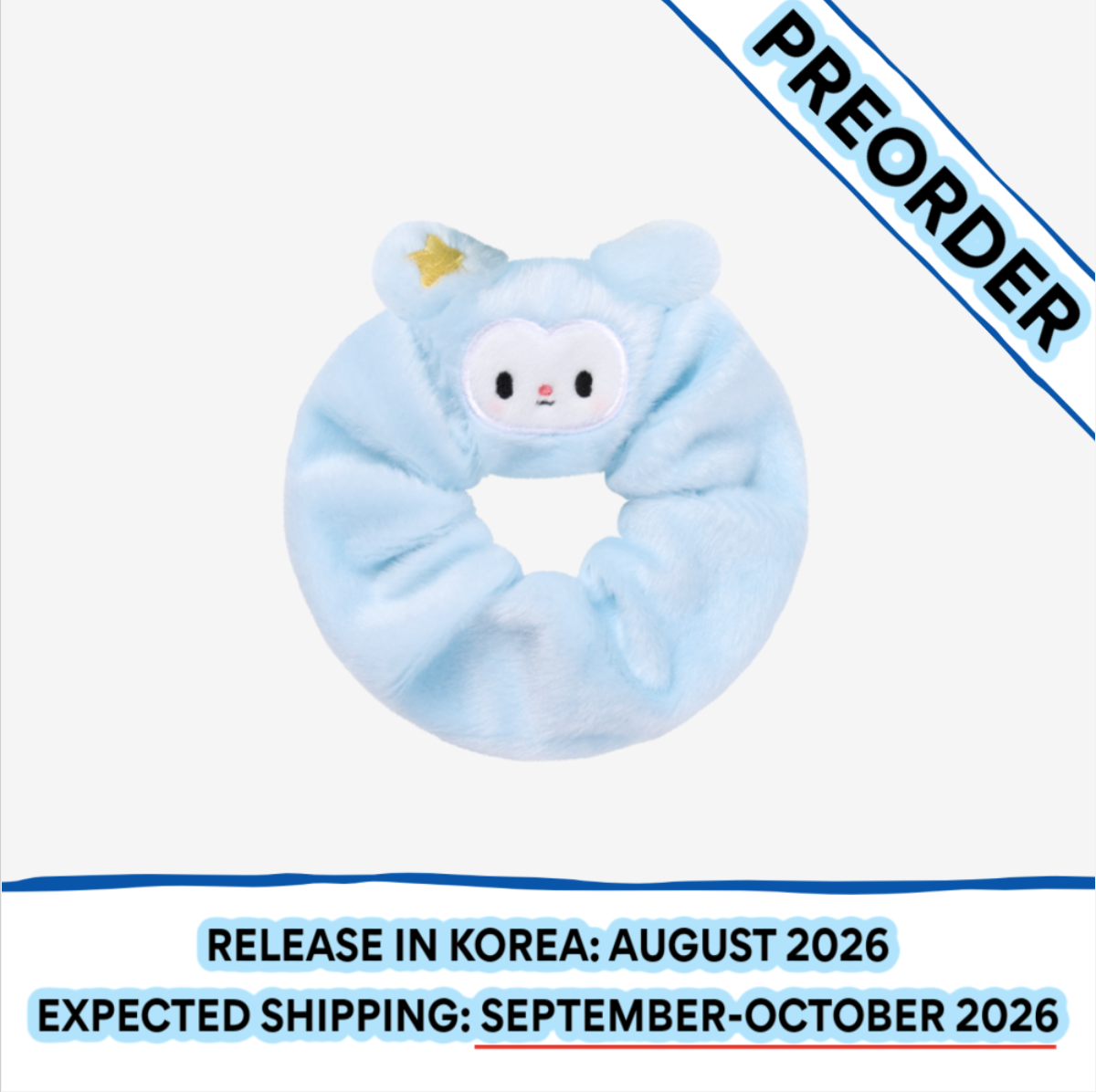 [PREORDER] [SHIPS IN SEPT-OCT] Stray Kids - World Tour [RUN IT SEOUL] OFFICIAL MD - TASY SCRUNCHIE