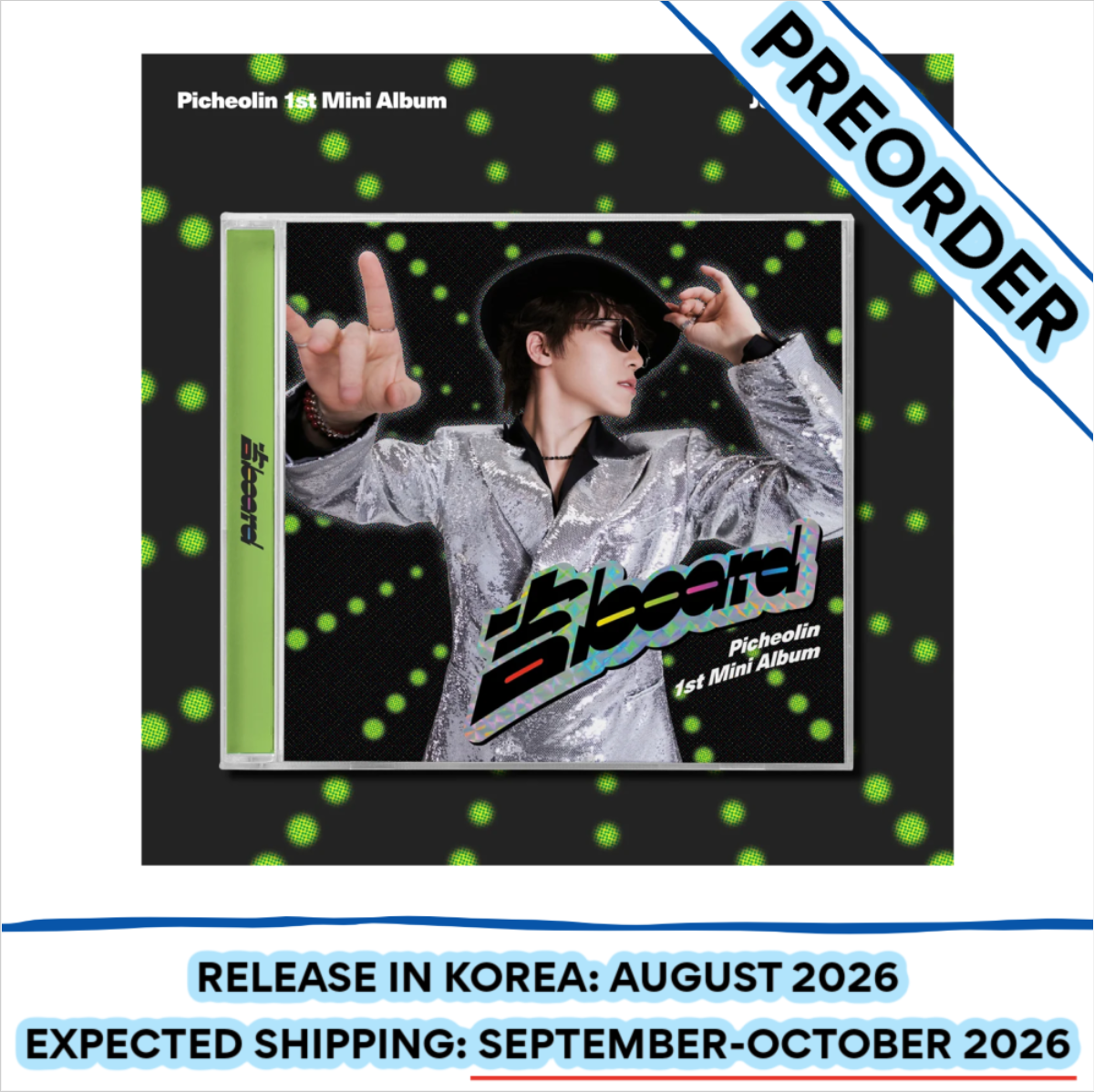 [PREORDER] [SHIPS IN SEPT-OCT] SEVENTEEN DINO - GILBOARD PICHEOLIN 1ST MINI ALBUM JEWEL CASE Ver. (POB Choice)