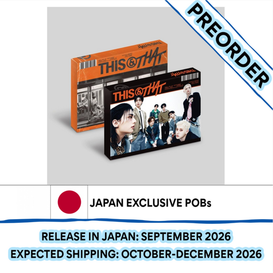 [PREORDER] [SHIPS IN OCT-DEC] Stray Kids - 10TH MINI ALBUM 'THIS & THAT' STANDARD Ver. (JAPAN POB Choice)