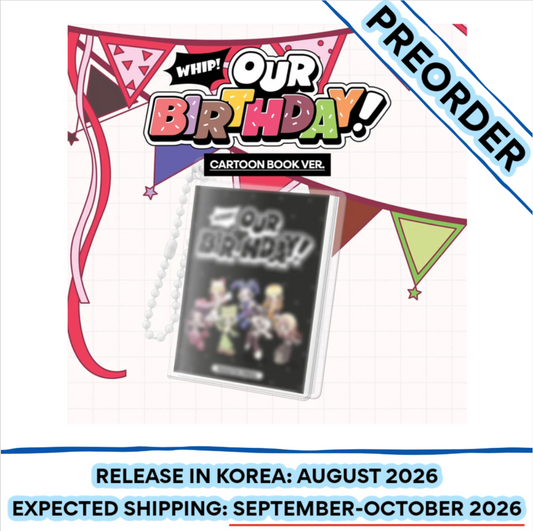 [PREORDER] [SHIPS IN SEPT-OCT] OURBIRTHDAY - OUR BIRTHDAY 1ST SINGLE ALBUM CARTOON BOOK Ver.