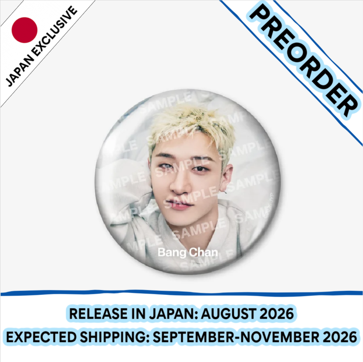 [PREORDER] [SHIPS IN SEPT-NOV] Stray Kids - World Tour [RUN IT JAPAN] OFFICIAL MD PHOTO BADGE (Member Choice)