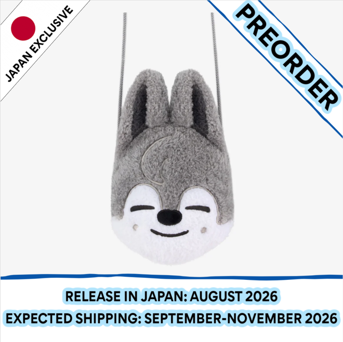 [PREORDER] [SHIPS IN SEPT-NOV] Stray Kids - World Tour [RUN IT JAPAN] OFFICIAL MD SHOULDER POUCH (Member Choice)