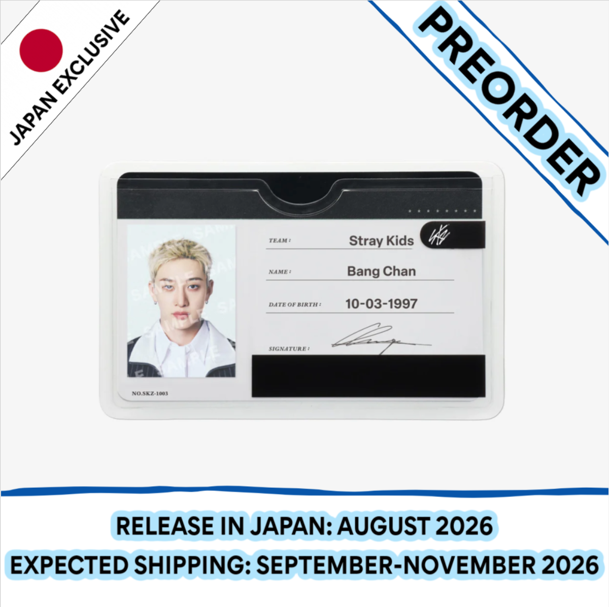 [PREORDER] [SHIPS IN SEPT-NOV] Stray Kids - World Tour [RUN IT JAPAN] OFFICIAL MD PROFILE CARD SET (Member Choice)