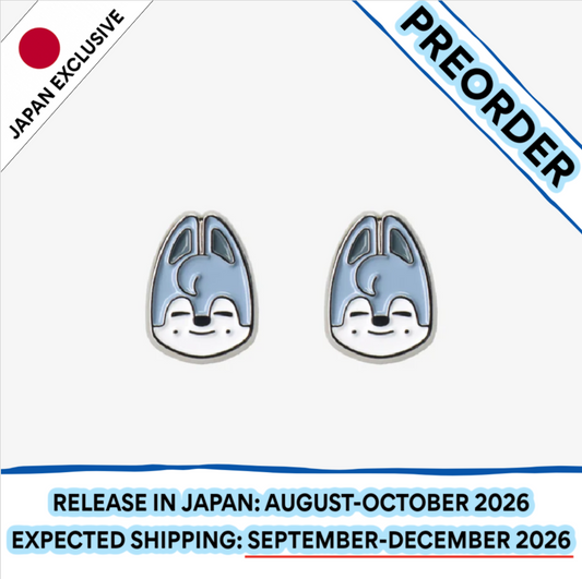 [PREORDER] [SHIPS IN SEPT-DEC] Stray Kids - World Tour [RUN IT JAPAN] OFFICIAL MD EARRINGS (2 PIECES) (Member Choice)