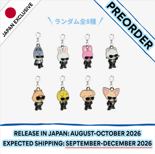 [PREORDER] [SHIPS IN SEPT-DEC] Stray Kids - World Tour [RUN IT JAPAN] OFFICIAL MD RANDOM KEY HOLDER CHARM (RANDOM)