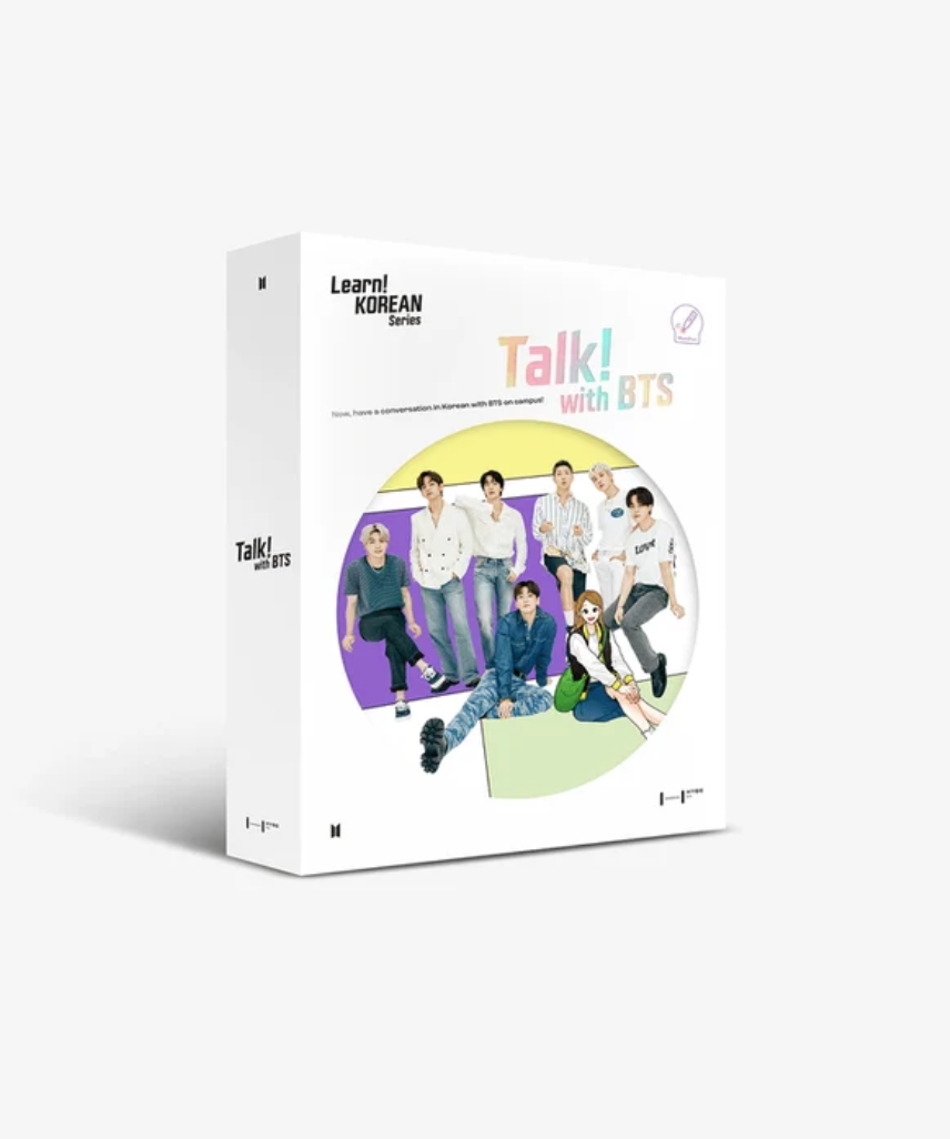 [ON BACK-ORDER] [SHIPS IN 2-3 WEEKS] BTS - TALK! WITH BTS LEARN KOREAN SERIES