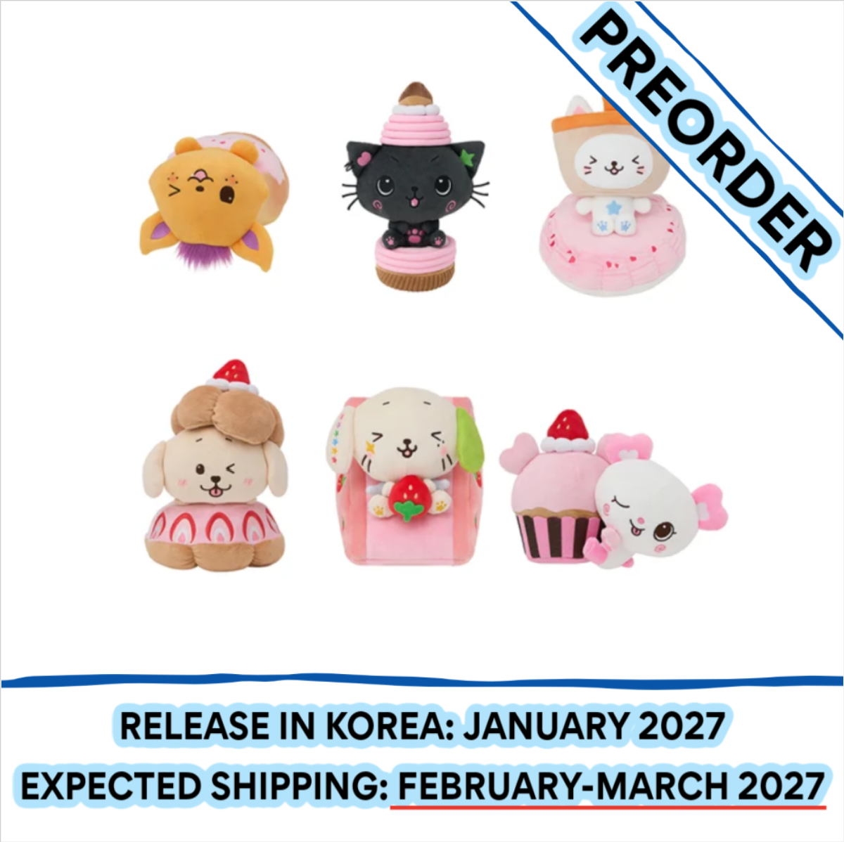 [PREORDER] [SHIPS IN FEB-MAR 2027] NCT WISH - [WISHBERRY BAKERY] OFFICIAL MD BIG SIZE DOLL (Member Choice)