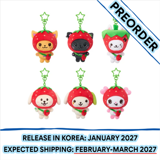 [PREORDER] [SHIPS IN FEB-MAR 2027] NCT WISH - [WISHBERRY BAKERY] OFFICIAL MD DOLL KEYRING (Member Choice)