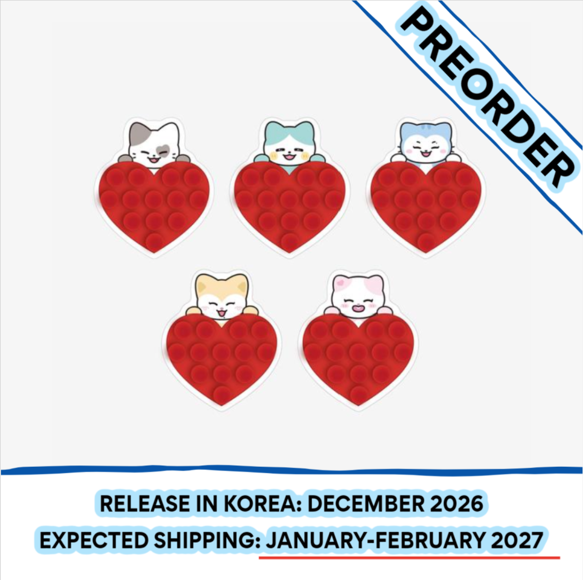 [PREORDER] [SHIPS IN JAN-FEB 2027] ITZY - ALL IN, MIDZY 5TH FAN MEETING OFFICIAL MD TWINZY SILICONE PAD (Member Choice)