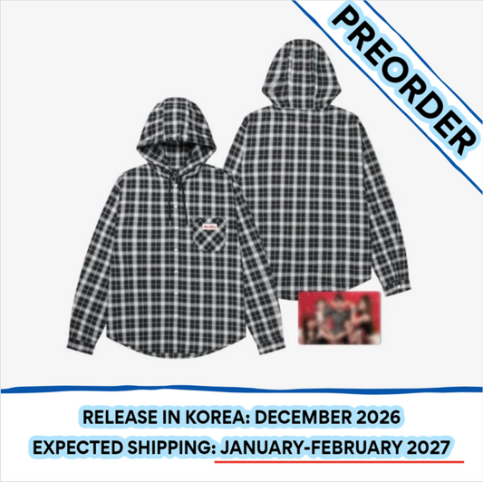 [PREORDER] [SHIPS IN JAN-FEB 2027] ITZY - ALL IN, MIDZY 5TH FAN MEETING OFFICIAL MD HOODIE SHIRT (One Size)