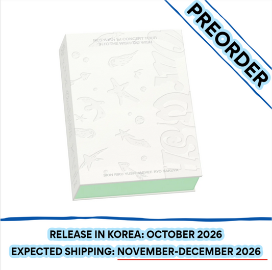 [PREORDER] [SHIPS IN NOV-DEC] NCT WISH - OUR WISH 1ST CONCERT TOUR BLU-RAY