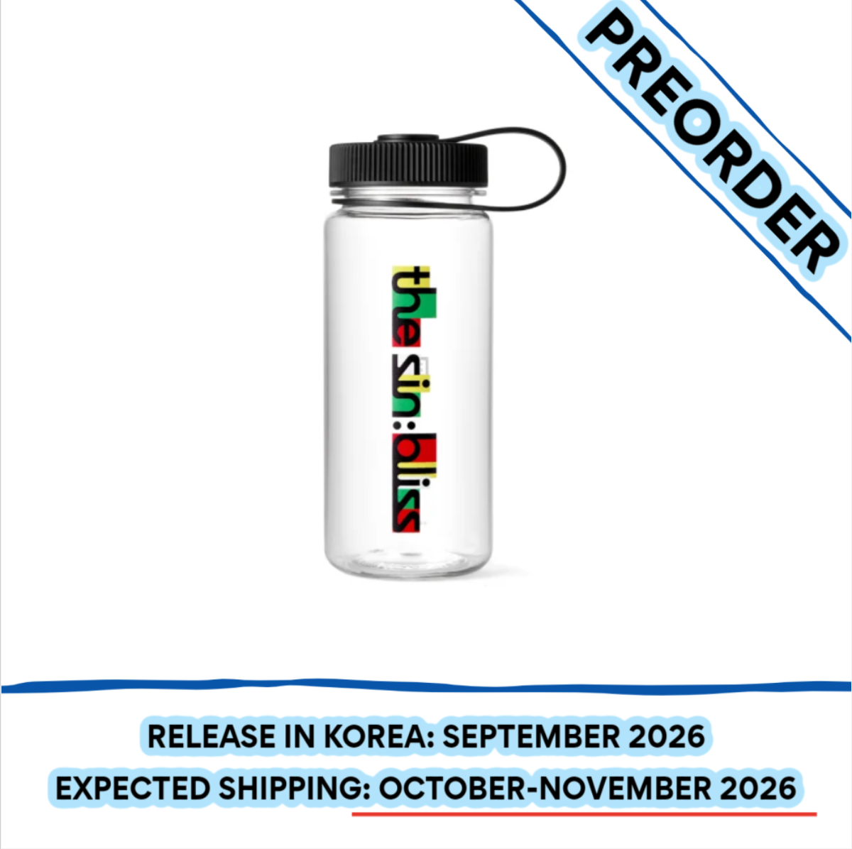[PREORDER] [SHIPS IN OCT-NOV] ENHYPEN - THE SIN : BLISS POP UP OFFICIAL MD WATER BOTTLE